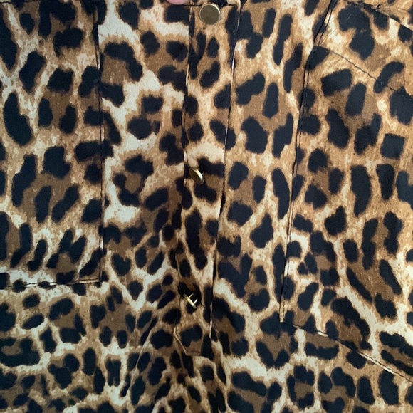 ISOBELLE CHEETAH PRINT LONG SLEEVE SHIRT SIZE 22 - Picture 4 of 7